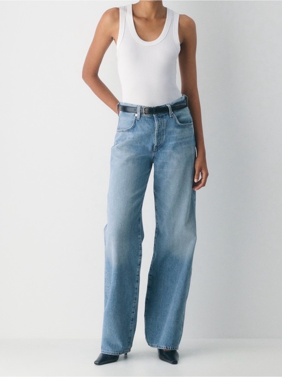 Citizens Of Humanity Denim - Citizens Of Humanity Annina Light Blue Wide-Leg Jean in colour Muese